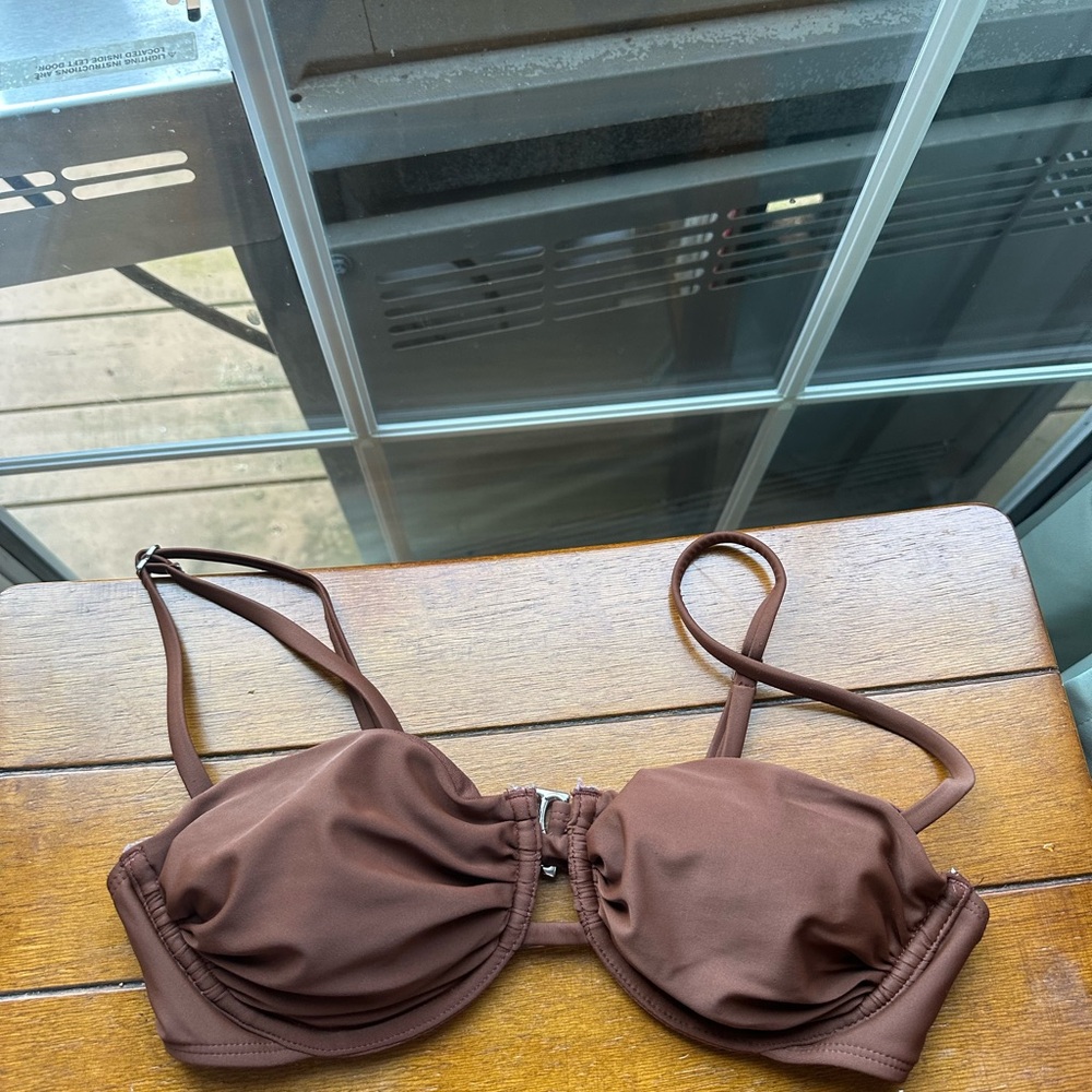 Wild Fable Brown Bikini Top
